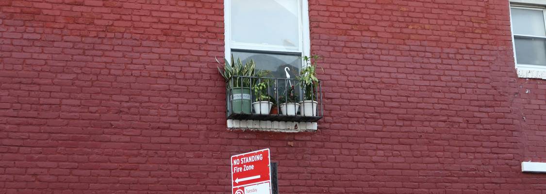 Eviction notice posted on an Ohio apartment door, representing legal notice types for tenants and landlords